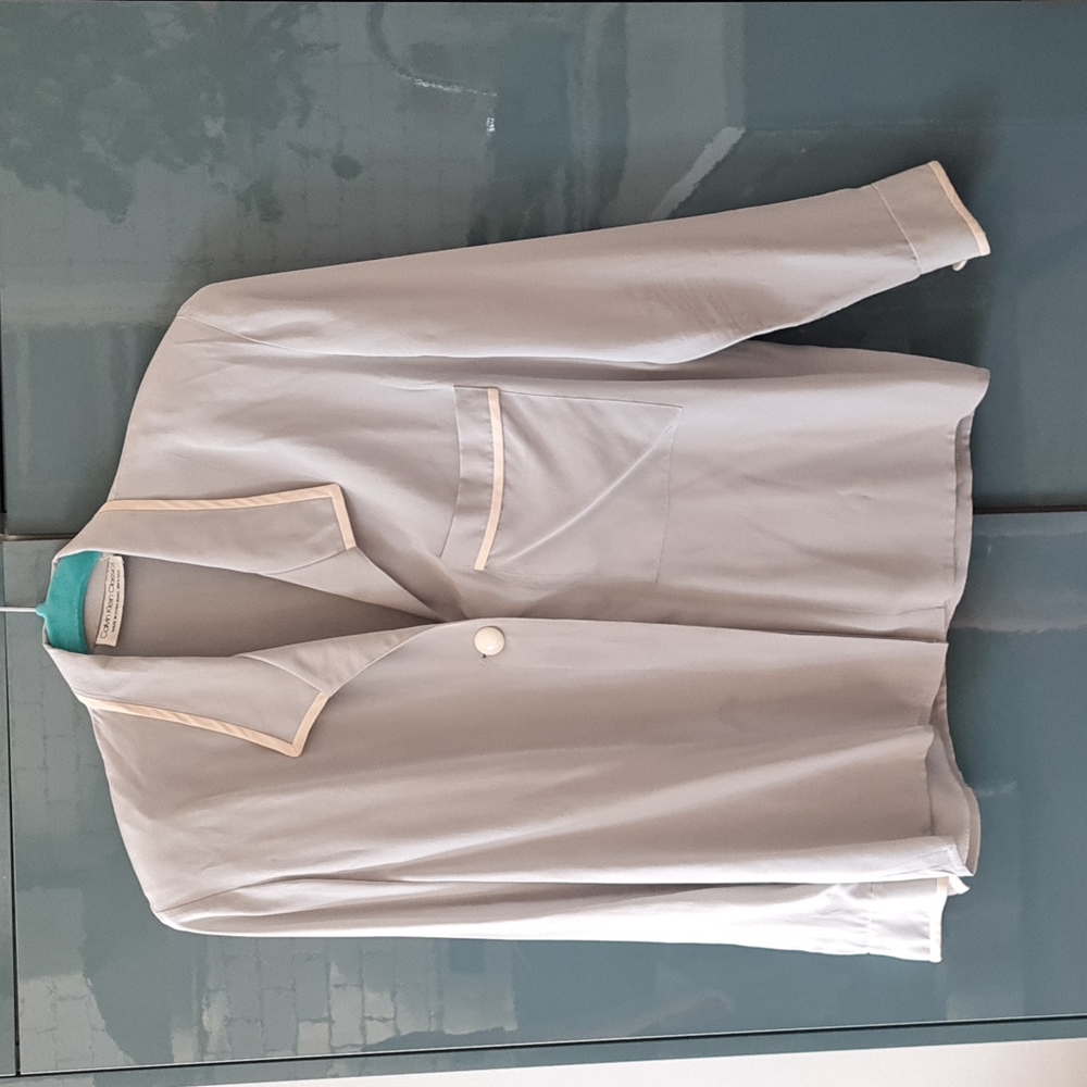 Vintage Calvin Klein Classics size 4 Silk Top